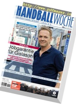Handballwoche – 21 Marz 2017