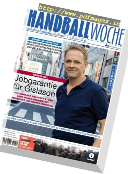 Handballwoche – 21 Marz 2017 Cover