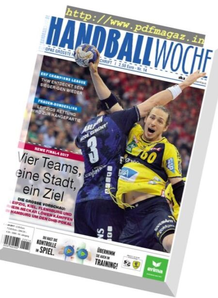 Handballwoche – 4 April 2017 Cover