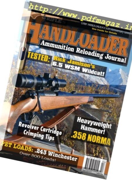 Handloader – April-May 2017 Cover