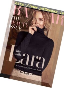 Harper’s Bazaar Australia – May 2017