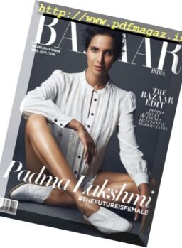 Harper’s Bazaar India – April 2017