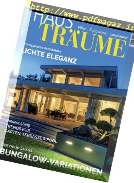 Haustraume -N 01, 2017 Cover