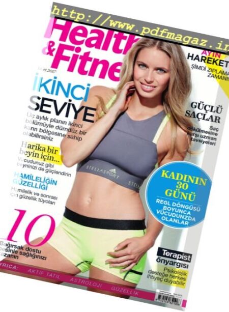 Health & Fitness Turkey – Mart 2017 Cover