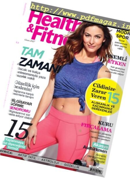 Health & Fitness Turkey – Nisan 2017 Cover