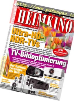 Heimkino – Mai-Juni 2017
