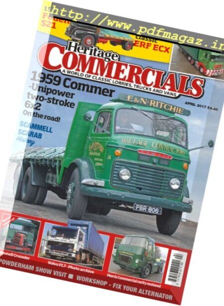 Heritage Commercials Magazine – April 2017 Cover