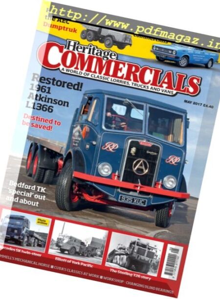 Heritage Commercials – May 2017 Cover