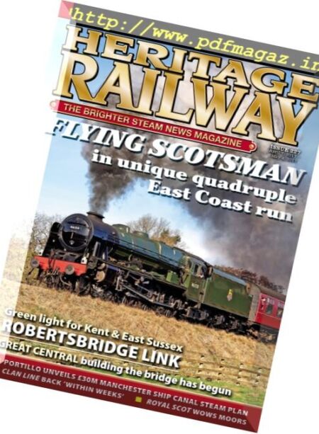 Heritage Railway – April 7 – 4 May 2017 Cover