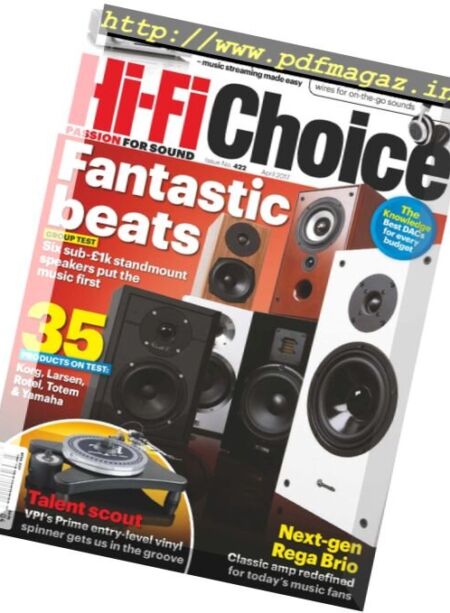 Hi-Fi Choice – April 2017 Cover