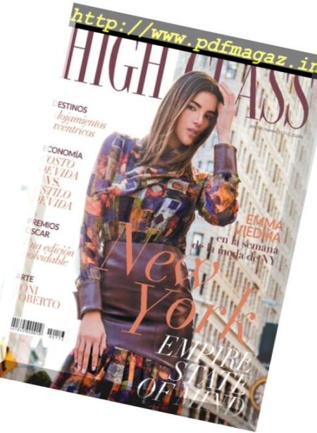 High Class – Marzo 2017 Cover