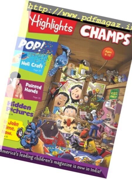 Highlights Champs – March 2017 Cover