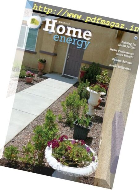 Home Energy – Winter 2016 Cover