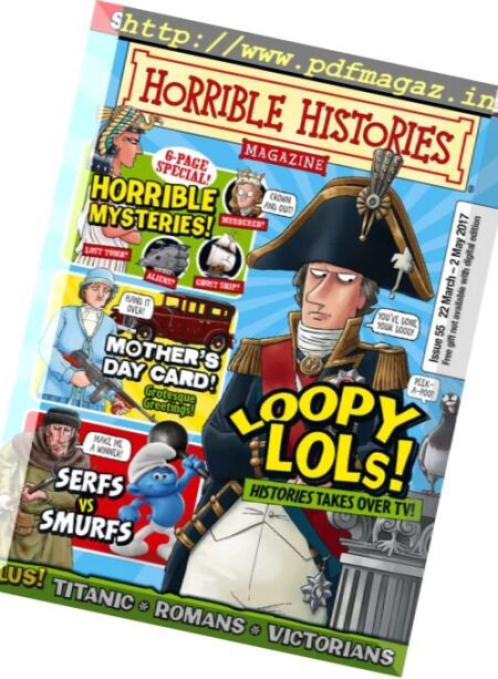 Horrible Histories – 22 March 2017 Cover
