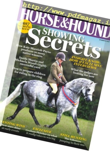 Horse & Hound – 16 March 2017 Cover
