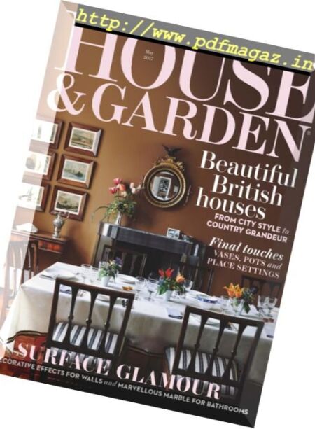 House & Garden UK – May 2017 Cover