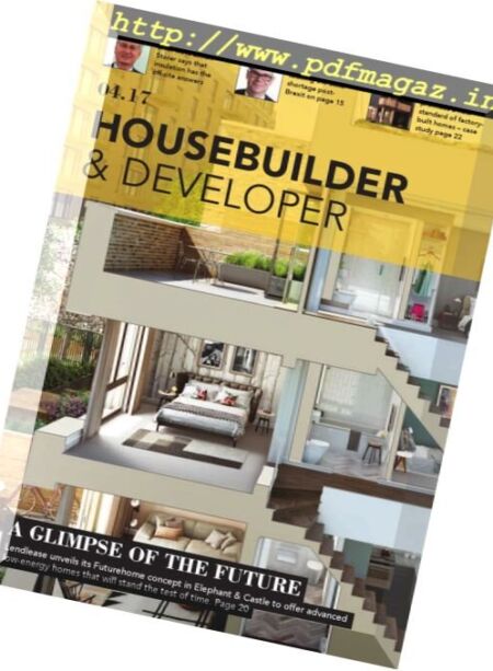 Housebuilder & Developer (HbD) – April 2017 Cover