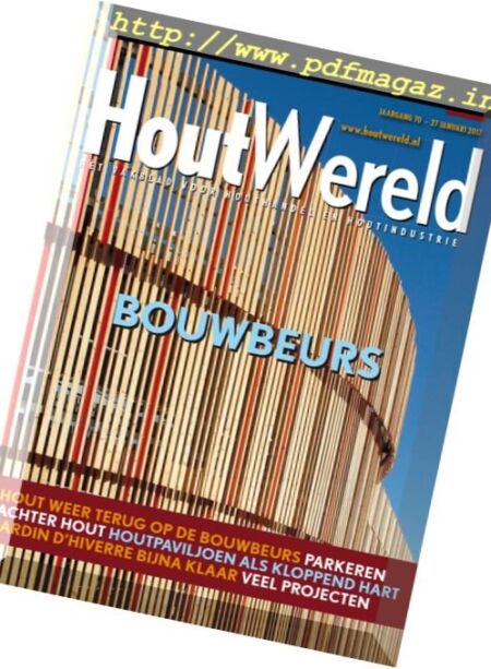 HoutWereld – Nr.3, 2017 Cover