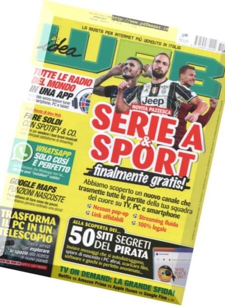 Idea Web – Aprile 2017 Cover