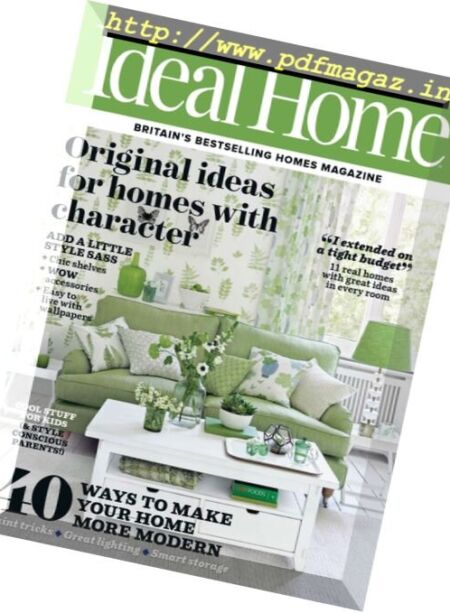 Ideal Home UK – May 2017 Cover