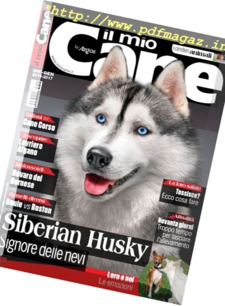 Il Mio Cane – Dicembre 2016 – Gennaio 2017 Cover
