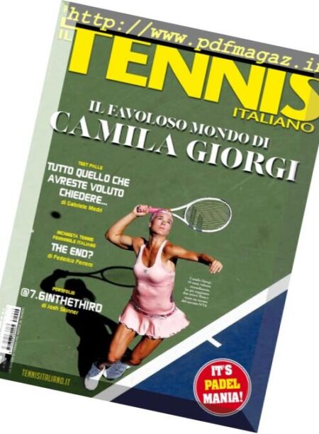 Il Tennis Italiano – Aprile 2017 Cover