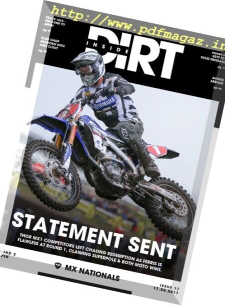 Inside Dirt – Issue 17, 2017 Cover
