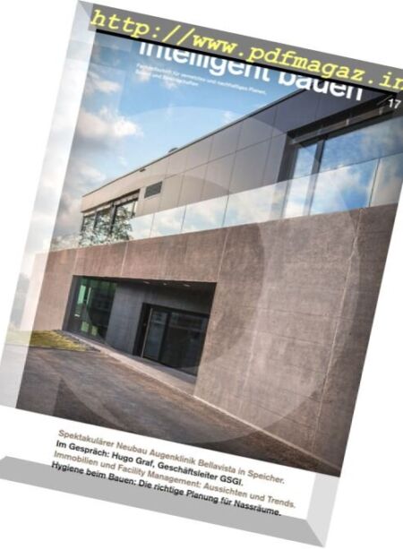 Intelligent Bauen – Marz 2017 Cover