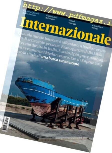 Internazionale – 14 Aprile 2017 Cover