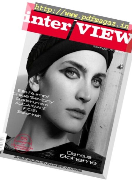 Interview Germany – Spring 2017 Cover