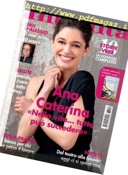 Intimita – 26 Aprile 2017 Cover
