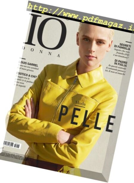 Io Donna del Corriere della Sera – 18 Marzo 2017 Cover