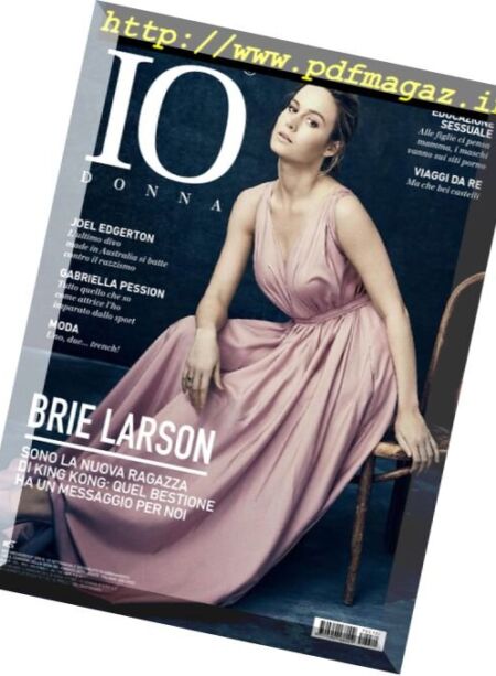 Io Donna del Corriere della Sera – 4 Marzo 2017 Cover