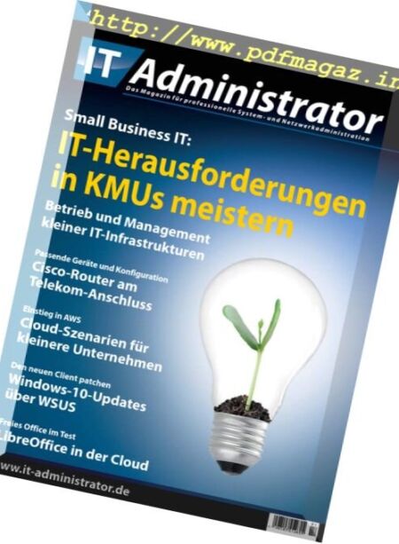 IT-Administrator – April 2017 Cover