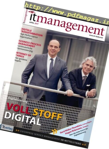 IT Management – April 2017 Cover