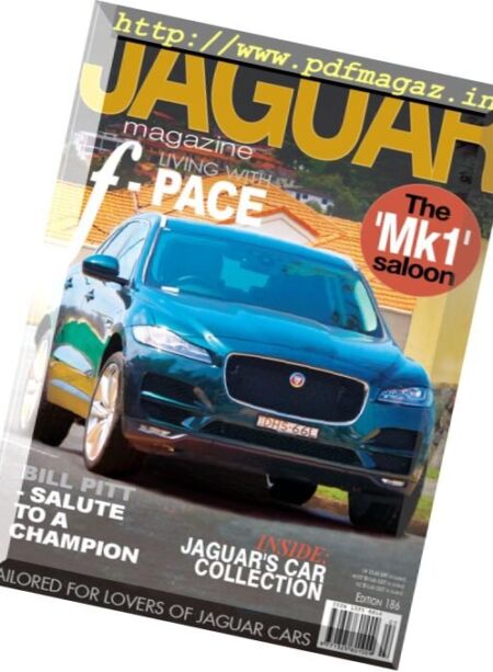 Jaguar Magazine – Issue 186, 2017 Cover
