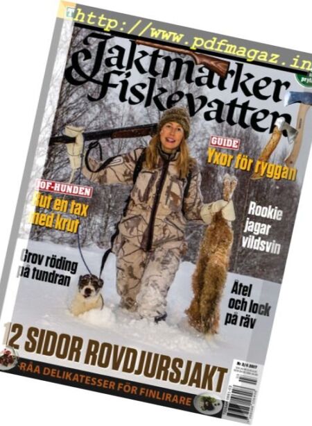 Jaktmarker & Fiskevatten – Nr.3-4, 2017 Cover