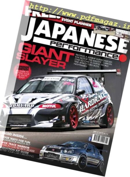 Japanese Performance – May 2017 Cover
