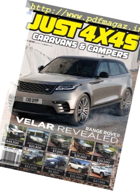 Just 4X4S – April 2017 Cover