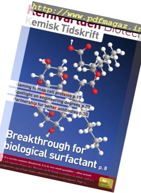Kemivarlden Biotech – Nr.1, 2017 Cover