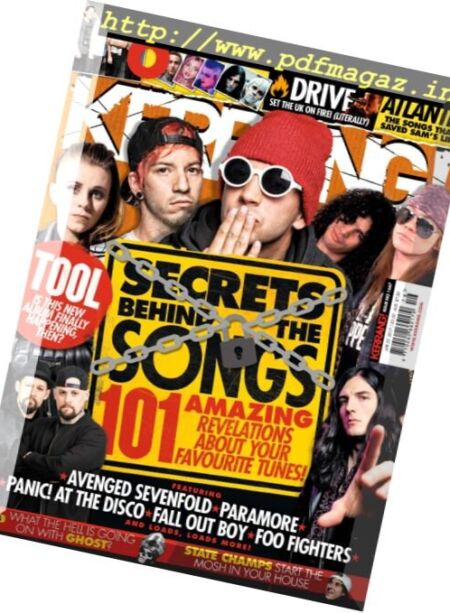 Kerrang! – 22 April 2017 Cover