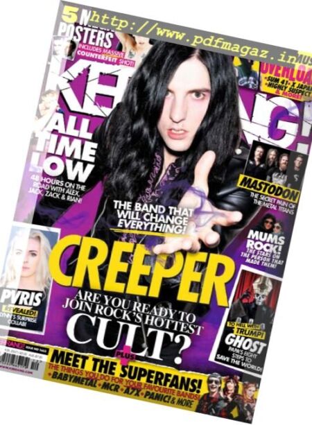 Kerrang – 25 March 2017 Cover