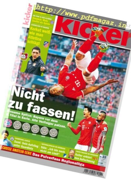 Kicker – 13 Marz 2017 Cover