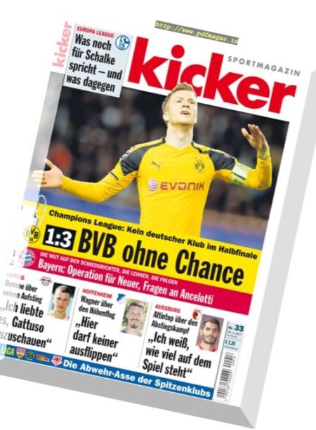 Kicker – 20 April 2017 Cover