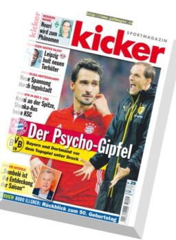 Kicker – 6 April 2017
