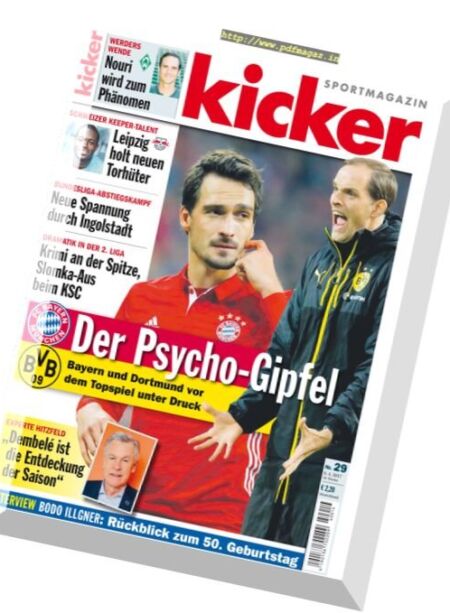 Kicker – 6 April 2017 Cover