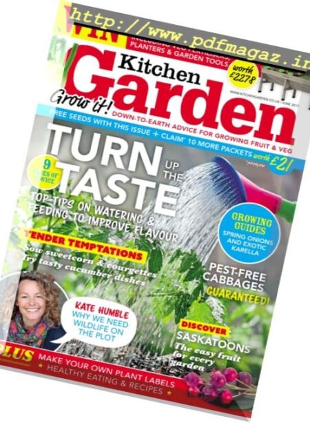 Kitchen Garden – June 2017 Cover