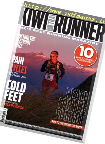Kiwi Trail Runner – April-May 2017 Cover