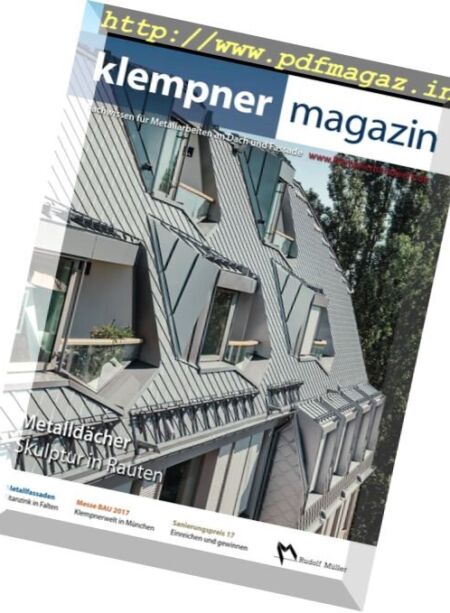 Klempner Magazin – Nr.2, 2017 Cover