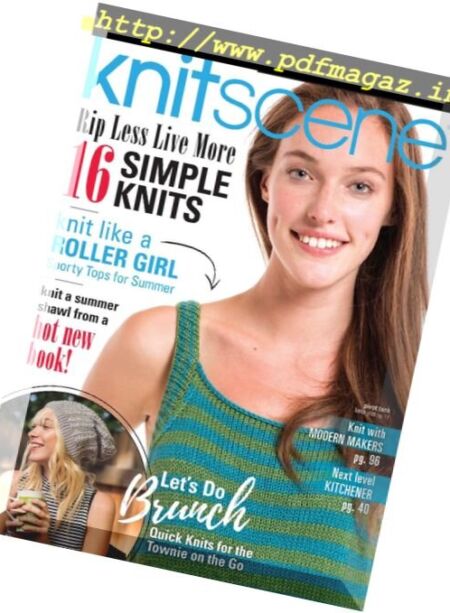 Knitscene – Summer 2017 Cover